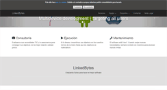 Desktop Screenshot of linkedbytes.com